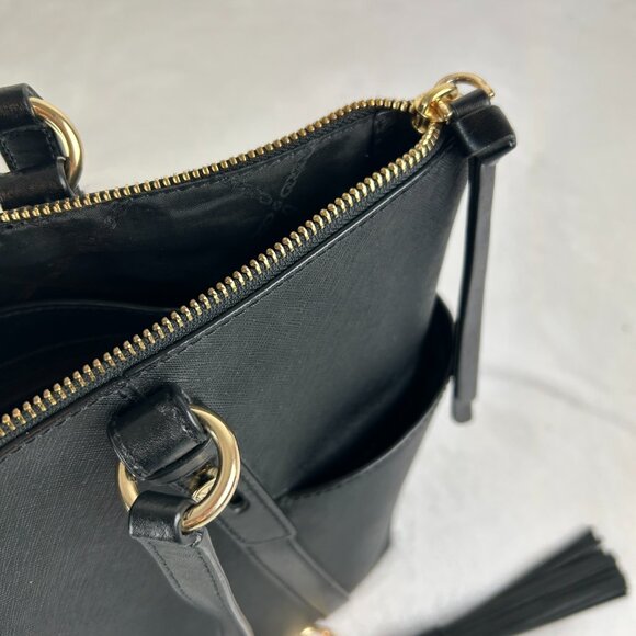 Michael Kors Nomad Large Top Zip Tote Black One Size - Picture 11 of 16